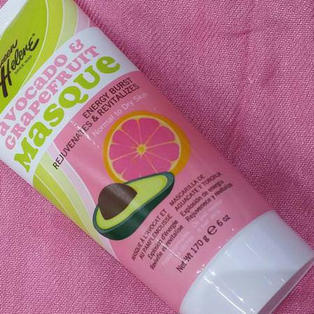 Queen Helene, Avocado & Grapefruit Masque, Energy Burst, Normal to Dry Skin, 6 oz (170 g) Review