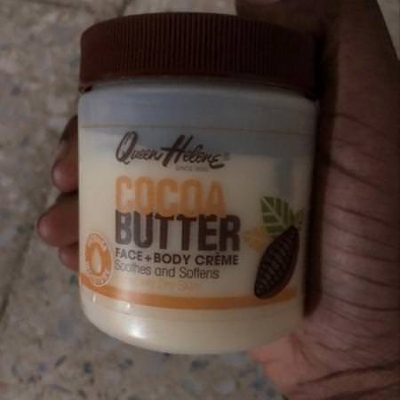 Queen Helene, Cocoa Butter Face + Body Creme, 4.8 oz (136 g) Review