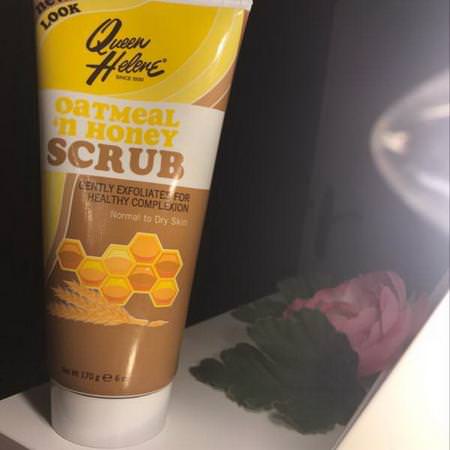 Queen Helene, Scrub, Normal to Dry Skin, Oatmeal 'n Honey, 6 oz (170 g) Review