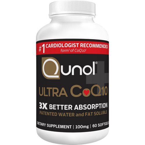 Qunol, Ultra CoQ10, 100 mg, 60 Softgels Review