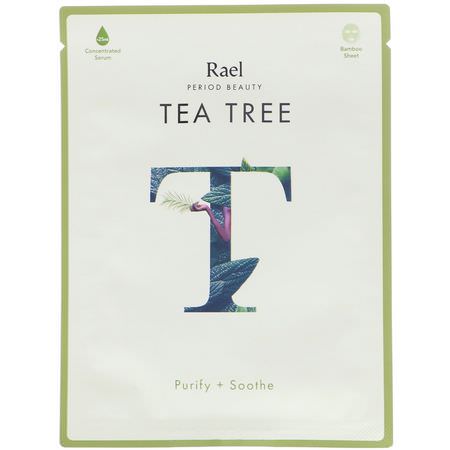 Rael, Inc, Treatment Masks, Tea Tree Oil, Beauty