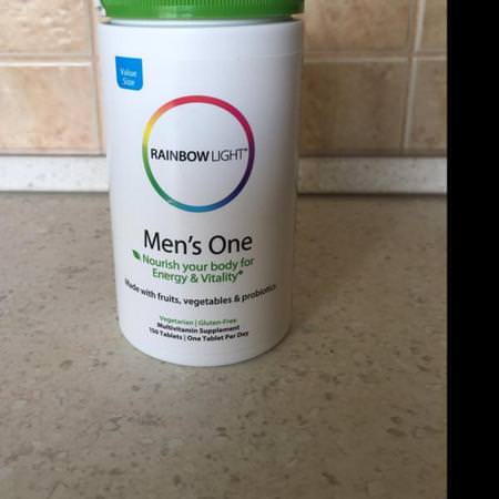 Rainbow Light, Men's One, 150 Tablets Review