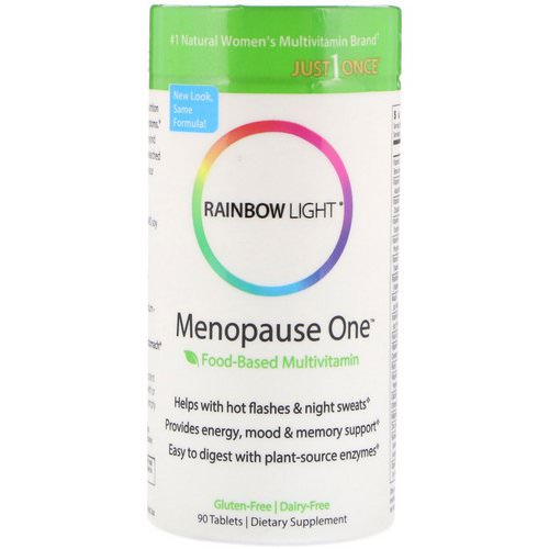 Rainbow Light, Menopause One, Food-Based Multivitamin, 90 Tablets Review