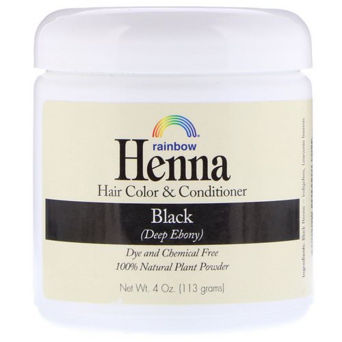 Rainbow Research, Henna, Hair Color & Conditioner, Black, 4 oz (113 g) Review