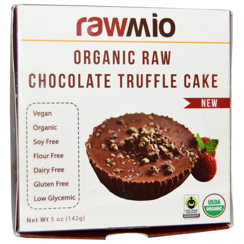 Rawmio, Organic Raw Chocolate Truffle Cake, 5 oz (142 g) Review