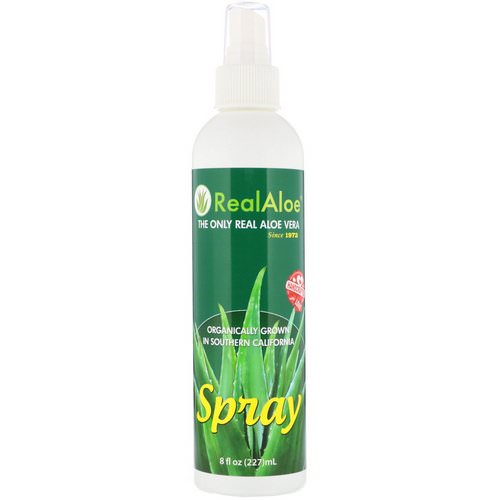 Real Aloe, Aloe Vera Spray, 8 oz (227 ml) Review