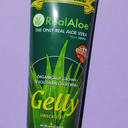 Real Aloe, Gelly, Unscented, 8 oz (230 ml) Review