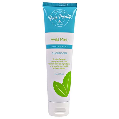 Real Purity, Toothpaste, Wild Mint, 6 oz (177 ml) Review