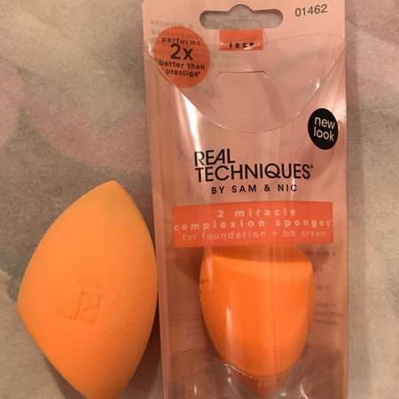 Real Techniques by Samantha Chapman, Miracle Complexion Sponges, 2 Pack Review