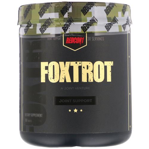 Redcon1, Foxtrot, Joint Support, 180 Tablets Review
