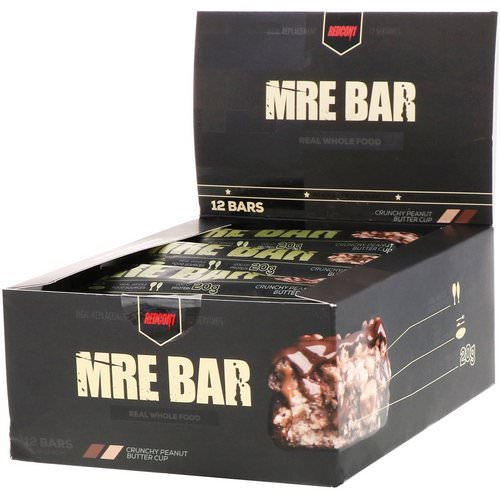 Redcon1, MRE Bar, Crunchy Peanut Butter Cup, 12 Bars, 2.36 oz (67 g) Each Review