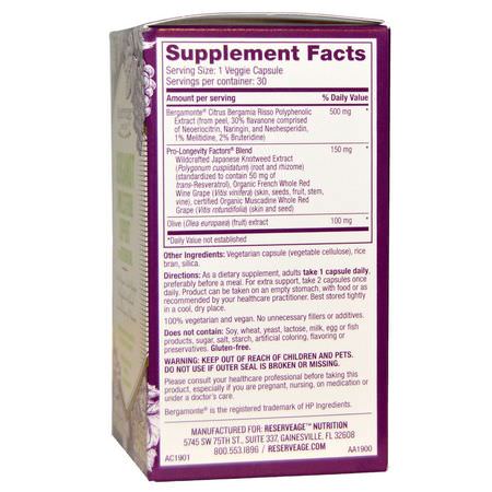 Resveratrol, Antioxidants, Supplements
