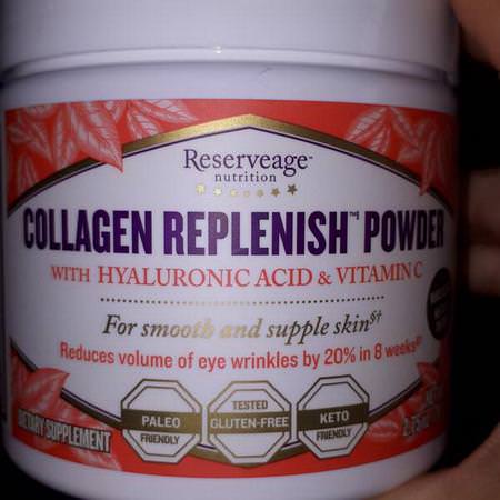 Collagen Replenish Powder with Hyaluronic Acid & Vitamin C