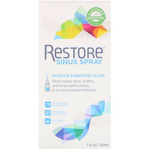 Restore, Sinus Spray, 1 fl oz (30 ml) Review