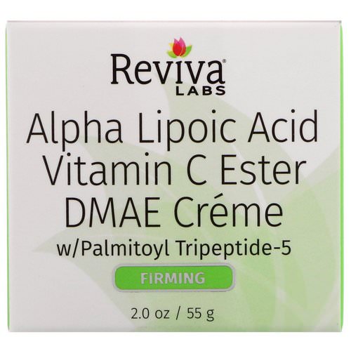 Reviva Labs, Alpha Lipoic Acid, Vitamin C Ester & DMAE Cream, 2 oz (55 g) Review