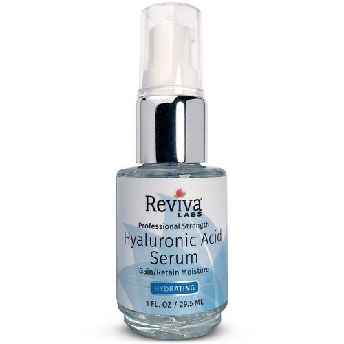 Reviva Labs, Hyaluronic Acid Serum, 1 fl oz (29.5 ml) Review