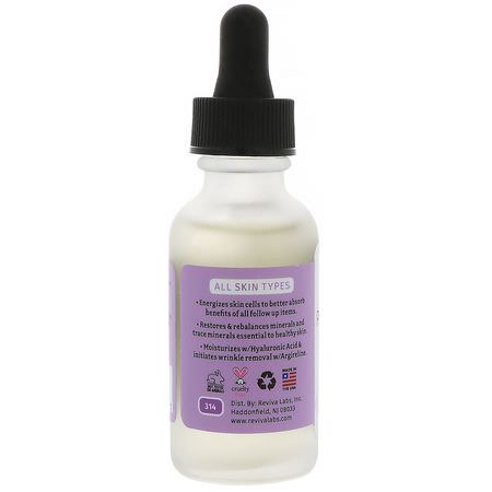 Reviva Labs, Anti-Aging, Firming, Hyaluronic Acid Serum, Cream