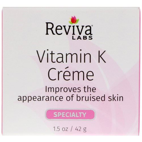 Reviva Labs, Vitamin K Creme, 1.5 oz (42 g) Review