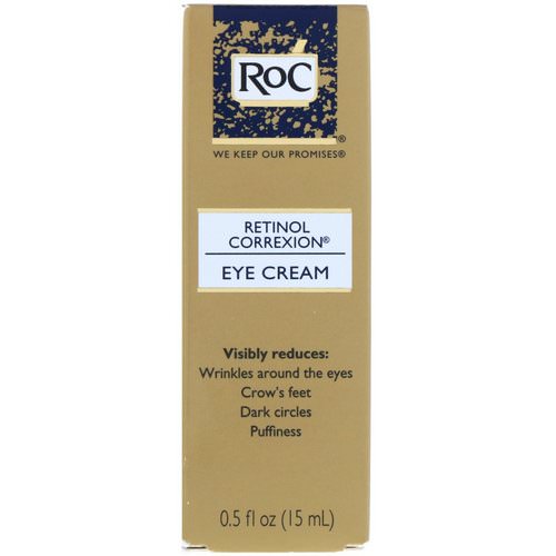 RoC, Retinol Correxion, Eye Cream, 0.5 fl oz (15 ml) Review