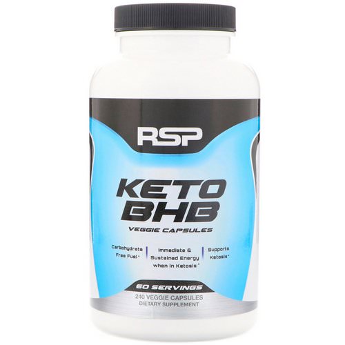 RSP Nutrition, Keto BHB, 240 Veggie Capsules Review