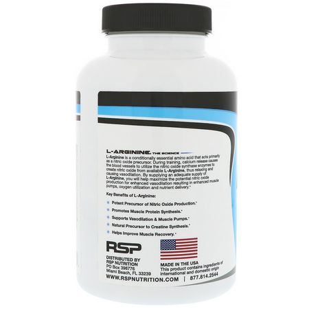 RSP Nutrition, L-Arginine