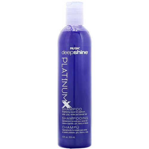 Rusk, Deepshine, Platinum X, Shampoo, 12 oz (355 ml) Review