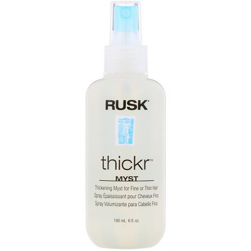 Rusk, Myst, Thickening Myst For Fine Or Thin Hair, 6 fl oz (180 ml) Review