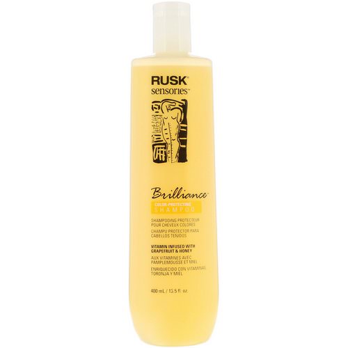 Rusk, Sensories, Color-Protecting Shampoo, Brilliance, 13.5 fl oz (400 ml) Review