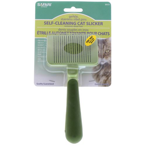 Safari, Self-Cleaning Cat Slicker Brush, 1 Slicker Brush Review