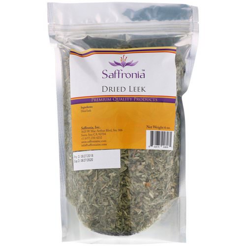 Saffronia, Dried Leek, 6 oz Review