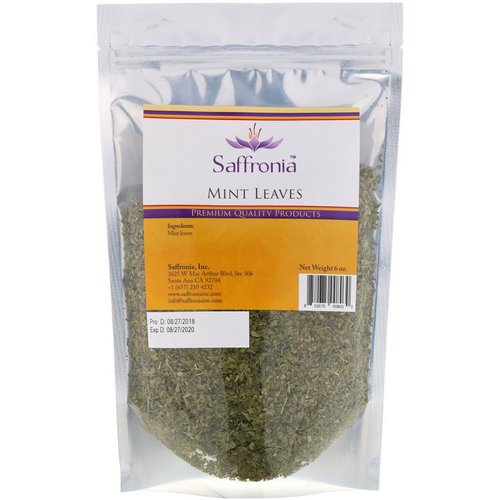 Saffronia, Mint Leaves, 6 oz Review