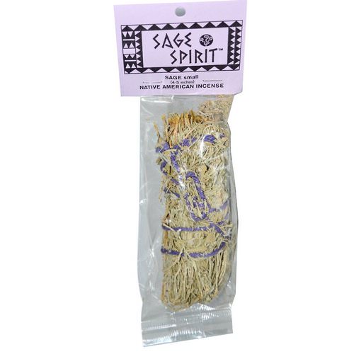 Sage Spirit, Native American Incense, Sage, Small (4-5 Inches), 1 Smudge Wand Review