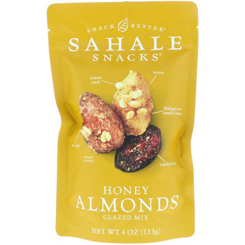 Sahale Snacks, Glazed Mix, Honey Almonds, 4 oz (113 g) Review