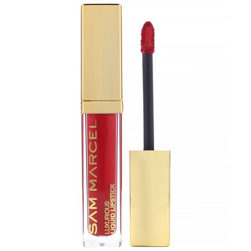 Sam Marcel, Luxurious Liquid Lipstick, Rouge, 0.185 fl oz (5.50 ml) Review