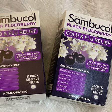 Sambucol Herbs Homeopathy Elderberry Sambucus