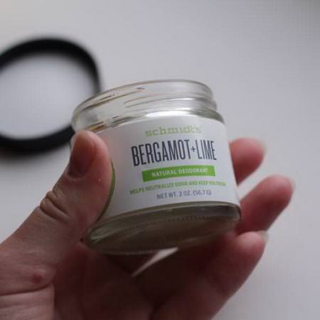 Natural Deodorant, Bregamot + Lime