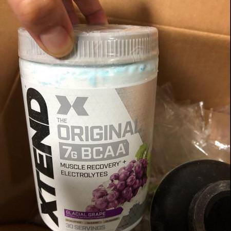 Xtend, The Original 7G BCAA, Glacial Grape