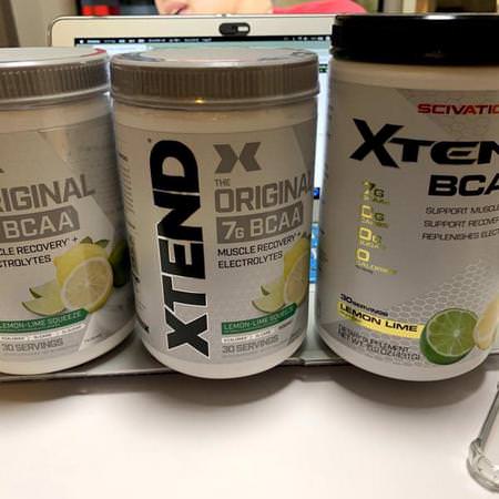 Xtend, The Original 7 G BCAA, Lemon-Lime Squeeze