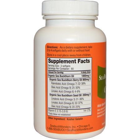 Omega-7, Omegas EPA DHA, Fish Oil, Sea Buckthorn, Superfoods, Greens, Supplements