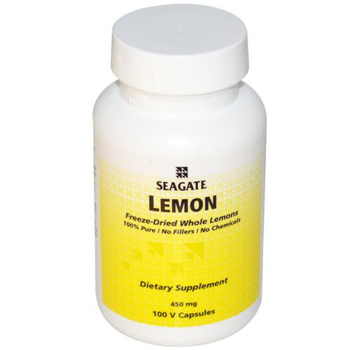 Seagate, Lemon, 450 mg, 100 Vcaps Review