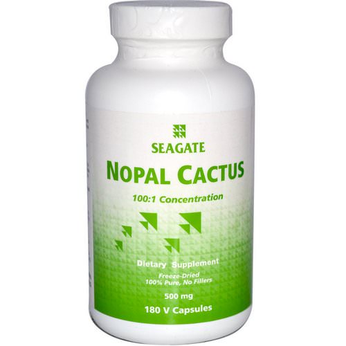 Seagate, Nopal Cactus, 180 Veggie Caps Review