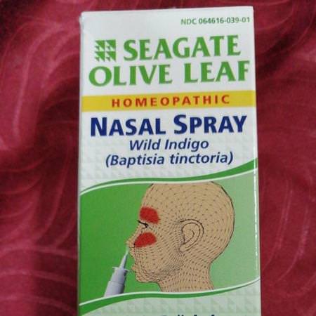 Seagate, Olive Leaf, Nasal Spray