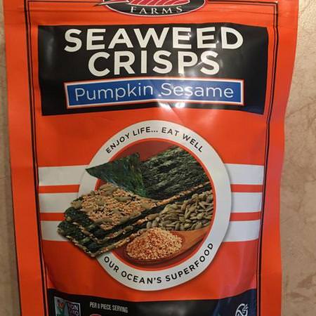 Seaweed Crisps, Pumpkin Sesame