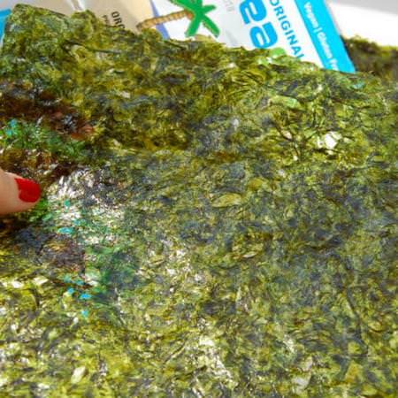 Organic Premium Roasted Seaweed Snack, Original