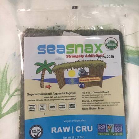 Grocery Snacks Seaweed Snacks USDA Organic SeaSnax