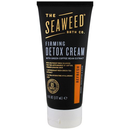 The Seaweed Bath Co, Firming Detox Cream, Refresh, Orange, Eucalyptus & Cedar, 6 fl oz (177 ml) Review