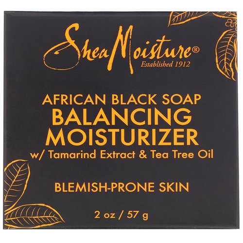 SheaMoisture, African Black Soap, Balancing Moisturizer, 2 oz (57 g) Review