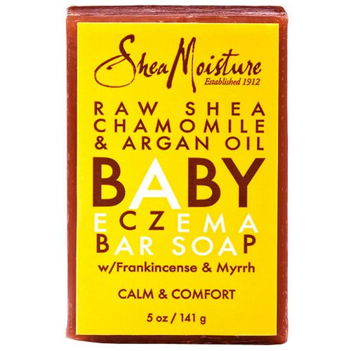 SheaMoisture, Baby Eczema Bar Soap, Raw Shea Chamomile & Argan Oil, 5 oz (141 g) Review