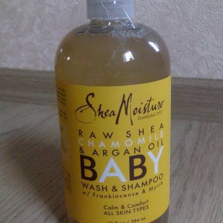 SheaMoisture, Baby Wash & Shampoo, With Frankincense & Myrrh, 13 fl oz (384 ml) Review