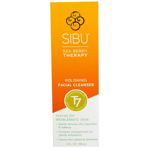 Sibu Beauty, Sea Berry Therapy, Polishing Facial Cleanser, Sea Buckthorn Oil, T7, 4 fl oz (118 ml) Review